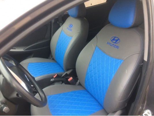 Авточехлы на Hyundai Solaris