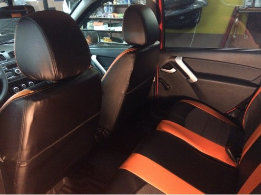 Авточехлы на Lada Kalina 2 Авточехлы на Lada Kalina 2