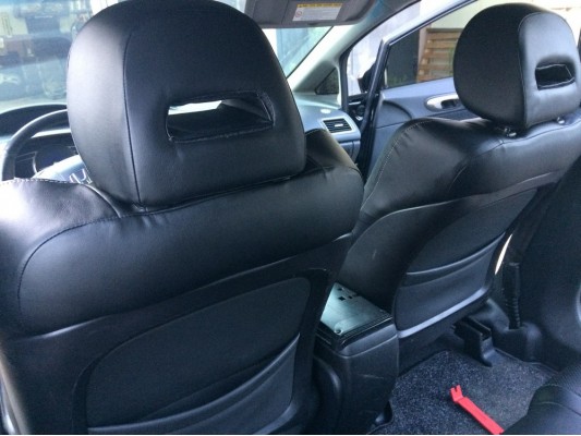 Каркасные авточехлы на Honda Civic 8 4D