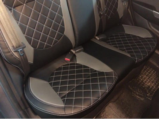 Каркасные авточехлы на KIA Rio 3