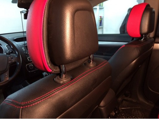 Каркасные авточехлы на KIA Sorento 2