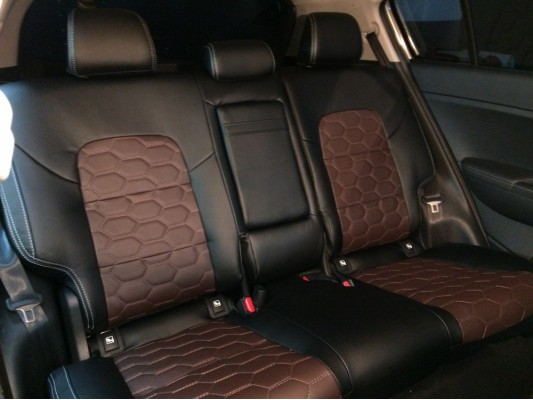 Каркасные авточехлы на KIA Sportage 4