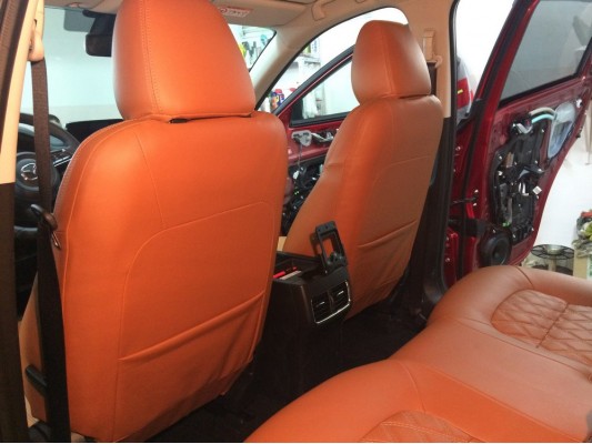 Каркасные авточехлы на Mazda CX-5 2 поколения