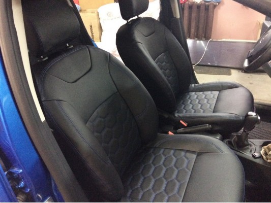 Каркасные авточехлы на Renault Sandero Stepway 2 Каркасные авточехлы на Renault Sandero Stepway 2