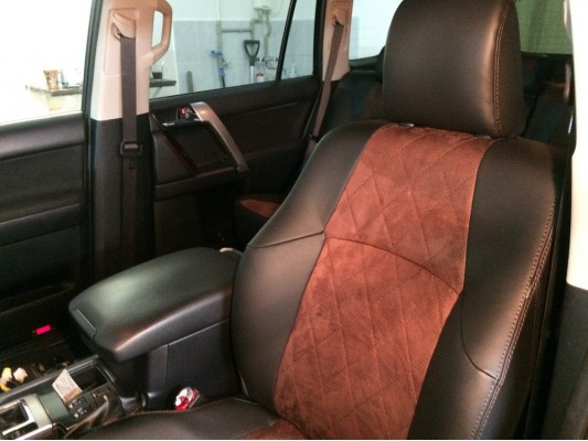 Каркасные авточехлы на Toyota Land Cruiser Prado 150